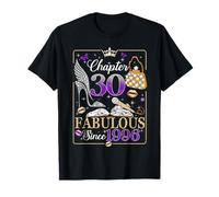 30th Birthday Queen Chapter 30 Fabulous Since 1996 Women Maglietta