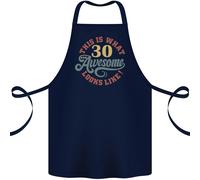 30th Compleanno 30 Anno Vecchio Bellissimo Guarda Come Grembiule di Cotone 100%