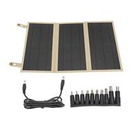 30W 18V Solar Panel Charger Fast Charging Compact Foldable Solar Panel for Cell Phone Tablet (Khaki)