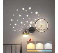 30W LED Lampada Da Parete Dimmerabile Applique da Parete Moderna lampade da comodino Astronauta Spaziale Lampada a Muro Interni per camera da letto comodino Soggiorno Vivaio Stanza Bambin Cameretta