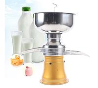 30W Scrematrice Centrifuga Elettrica per Latte Panna Crema Formaggio Dolci 50 L/H Latte Separatore Latte Separatore Elettrico di Latte Scrematura per Latte Vaccino Ovino Caprino