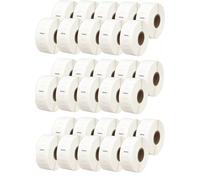 30x 11352 ROTOLI ETICHETTE COMPATIBILI DYMO LABELWRITER 400 450 25x54mm S0722520