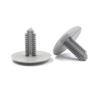 30x 7,5 mm Copertura della gondola del motore dell'auto Soffitto automatico del tetto del bagagliaio del cofano Pannello di rivestimento Rivetto di fissaggio grigio nero beige(Gray-30PCS)