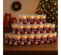 30x Balocco Mini Pandoro 80g - Dolci Soffici Natale Monoporzione Flow Pack
