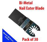 30x Bi-Metallica Lama Oscillante Multiuso Attrezzo Black & Decker Makita Ridgid