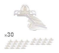30X Clip Di Fissaggio Per Modanature Audi 100 4A2 A3 8L1 A4 8D2 A6 4A0853825C