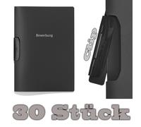 30x DURABLE Duraswing Lavoro - Due Pezzi Cartelline per Cv con Clip - Antracite