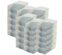 30x DynaSun PP437 Scatola Porta Scarpe Trasparente Uomo Donna Salvaspazio