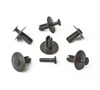 30X KUNSTSTOFFSPREIZNIET CLIPS DI FISSAGGIO BMW E36 E46 E39..DARK GRIGIO NUOVO