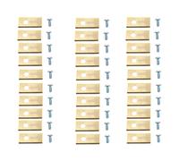 30x Lame Coltello Tic Ti-5 Adatto per Einhell Freelexo + LCD Kit 900 Tosaerba