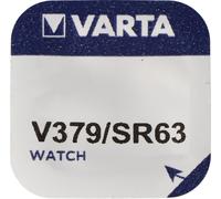 VARTA 379 - Cella a bottone in ossido di argento, V 379, 14 mAh, 5,8 x 2,2 m