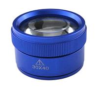 30X x40mm Portatile Ottica Lenti di Ingrandimento Magnifier Loop Microscopio