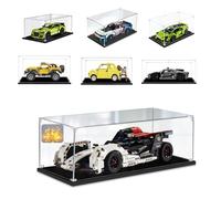 30x15x15cm 3mm Acrilico Vetrina Espositiva per Lego Modellini Auto 1/18 42138 42161 42153,Scatola Teca Trasparente Antipolvere