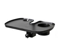 30x20cm Vassoio per schede audio Live Broadcast Microfono Rack Stand Con Portabicchiere Per Stage Office Live Streaming Microfono Attacco Morsetto Mensola Musica Staffa per scheda audio