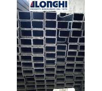 30X20X2 mm. TUBOLARE FERRO RETTANGOLARE BARRA PROFILO 6 PEZZI da 2 METRI