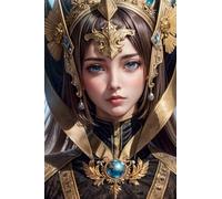 30x40cm Diamond Painting Bambini DIY Round Passatempo per Adulti diamond Painting Kit Completo, Diamond Art Dots Cross Stitch Kit Ragazza di God of War Pittura Diamante Room Casa Decorazione W-7792