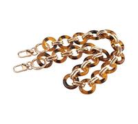 31.5" Borsa a tracolla Catena a mano Borsa Tracolla Corpo Catena Borsa Accessori Tracolla Catena di plastica Catena a doppia fila d'oro