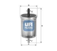 31.513.00 UFI Filtro carburante per FORD,VOLVO