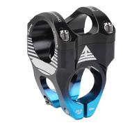 31.8 Attacco manubrio per bici Attacco manubrio Wake Mountain Bike Attacco manubrio corto per la maggior parte delle biciclette, bici da strada, BMX, attrezzi fissi, ciclismo (Nero Blu)