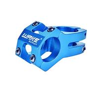 31,8 millimetri manubrio della icletta stelo manubrio mountain bike manubrio riser lega di alluminio i manubrio bar fisso stelo estensore (blu)