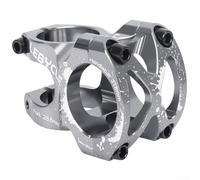 31 8 mm Riser Stem per manubrio mountain bike, leggero e robusto per guida avanzata (grigio)