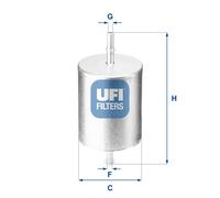 31.817.00 UFI Filtro carburante per FORD