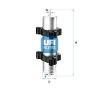 UFI 53.214.00 Filtro abitacolo
