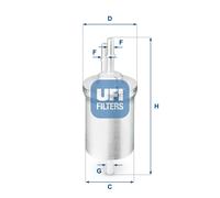 UFI 53.227.00 Filtro abitacolo