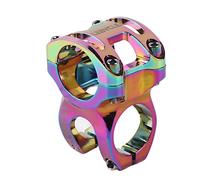 31.8mm Cycling Stem | 0° Angle CNC Aluminum Alloy Mountain Cycling Stem | Hollow Design for Speed Management/Stunt Performance | Lightweight 116g, Oxidation Protective