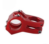 31 8mm regolabile manubrio corto bicicletta stelo per una confortevole esperienza di guida (rosso)