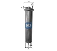 UFI 53.251.00 Filtro abitacolo