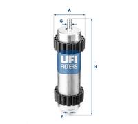 31.946.00 Filtro carburante Ufi