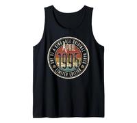 31° Compleanno Vintage Aprile 1995 Retro Edizione Limitata Canotta