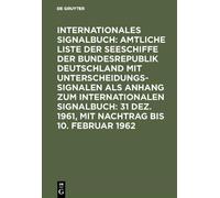 31 Dez. 1961, mit Nachtrag bis 10. Februar 1962 (Copertina rigida)