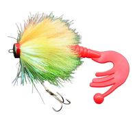 31 Esca da Pesca Swimbait Multisnodata 5cm con Spine e Occhi di Pesce 3D