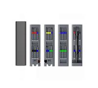 31 in 1 Precision Magnetic Screwdriver Set High-Quality S2 Steel, Rotating Handle, Aluminum Case