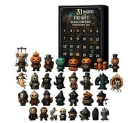 31 notti di paura di Halloween Countdown Box 2025 Halloween Avvent Calendar (7) (A)
