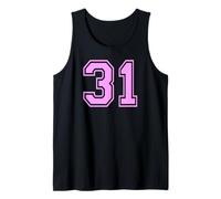 31 Numero Trentuno Sport Varsity College Girl Matching Canotta
