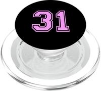 31 Numero Trentuno Sport Varsity College Girl Matching PopSockets PopGrip per MagSafe