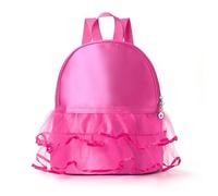 31 x 27 x 12,5 cm, robusto zaino casual per tutti i giorni, per uomini e donne, leggero e comodo, con tasche, elegante e versatile, borsa da viaggio per la scuola, rosa intenso, Einheitsgröße