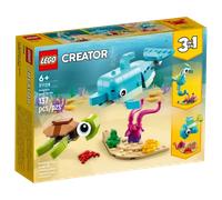 Lego 31128 Delfino E Tartaruga Creator 3-In-1
