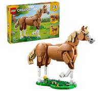 LEGO Creator 3 in 1 Cavallo Meraviglioso - Giocattolo con Animale Trasformabile in Orso o in Modello di Cervo Snodabile - Regalo Creativo per Bambine e Bambini da 9 Anni in su - 31166