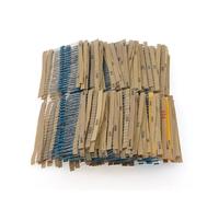 3120pcs 1% 1/4W Metal Film Resistor Kit 156 Value 1R-10M Ohm Component Pack