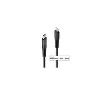 31286 Lindy 1m Reinforced USB Type C to Lightning Cable