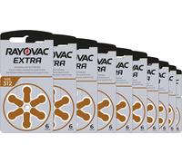 312AUX-6XE Batterie Extra Advanced, 10 Confezioni Da 6 Pezzi
