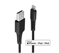 31319 Lindy 0.5m USB Type A to Lightning Cable, Black