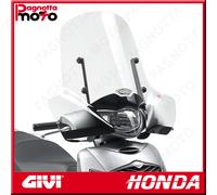 313A PARABREZZA TRASPARENTE 55 X 66 HONDA SH I 125 2005>2008