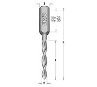 Punte CMT ad attacco rapido per macchine foratrici HW micrograna Cod: 314.21/22