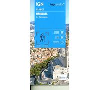 3145ET MARSEILLE - LES CALANQUES: 1:25000