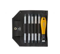 Juego de destornilladores con varillas intercambiables SYSTEM 4 ESD 2691 T11 SYSTEM 4 SET 11-tlg; SF-telescopic ESD, Rolltasch